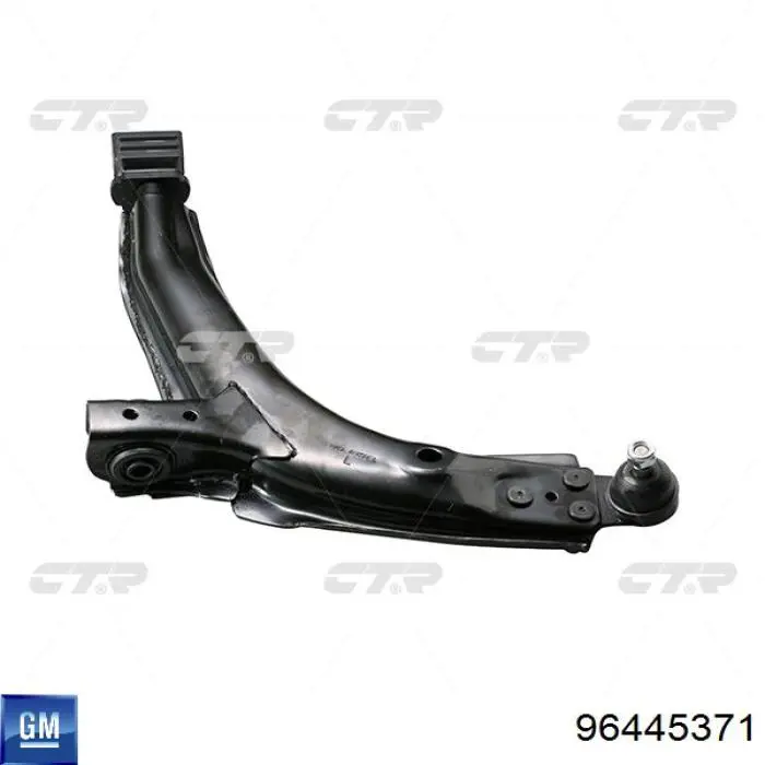 Braço oscilante inferior esquerdo de suspensão dianteira General Motors 96445371 preço, a partir de 59,69 USD