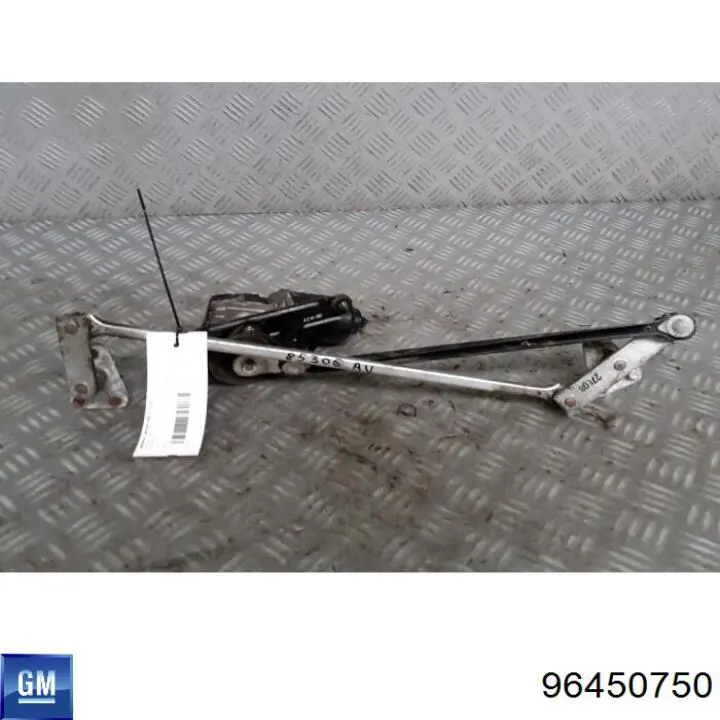96450750 General Motors Trapézio de limpador pára-brisas
