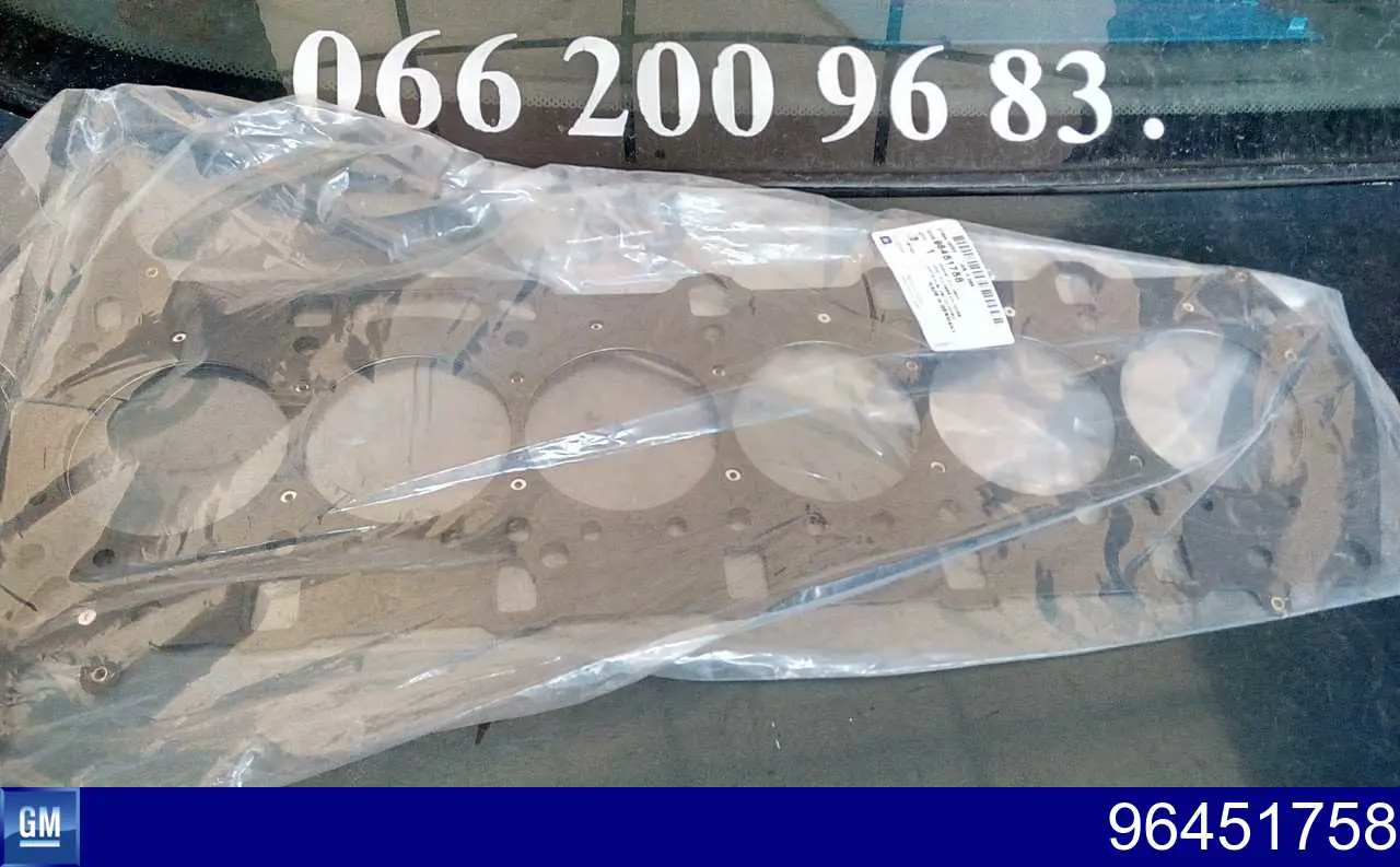 96451758 General Motors Vedante de cabeça de motor (CBC)
