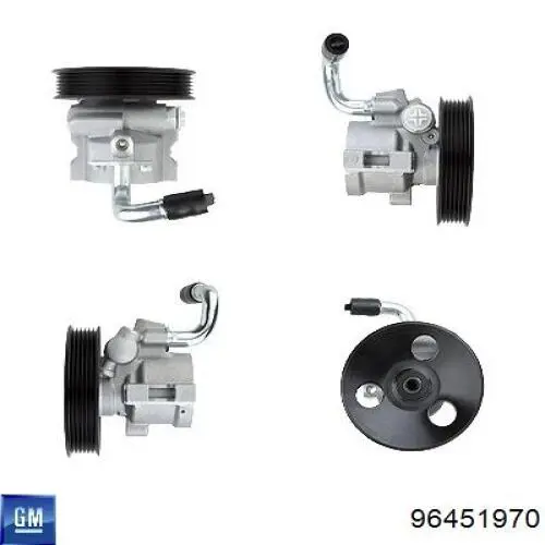 Bomba da Direção hidrâulica assistida General Motors 96451970 preço, a partir de 54,58 USD