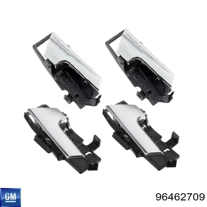 96462709 General Motors Maçaneta interna dianteira/traseira da porta esquerda