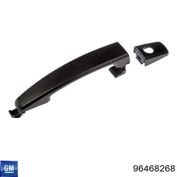 96468268 General Motors Maçaneta externa da porta dianteira