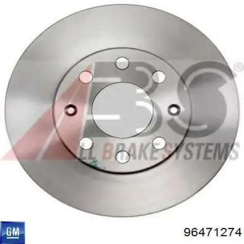 Compre 96471274 General Motors Disco do freio dianteiro