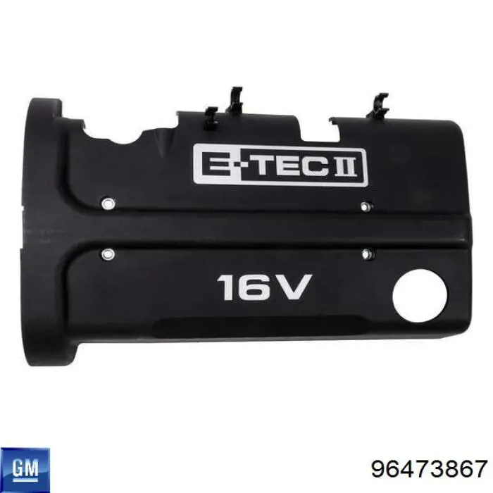 96473867 General Motors Tampa de motor decorativa