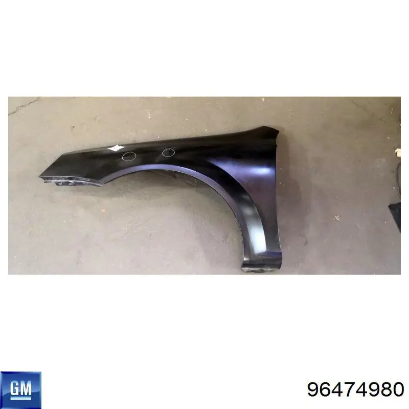 96474980 General Motors Pára-lama dianteiro esquerdo