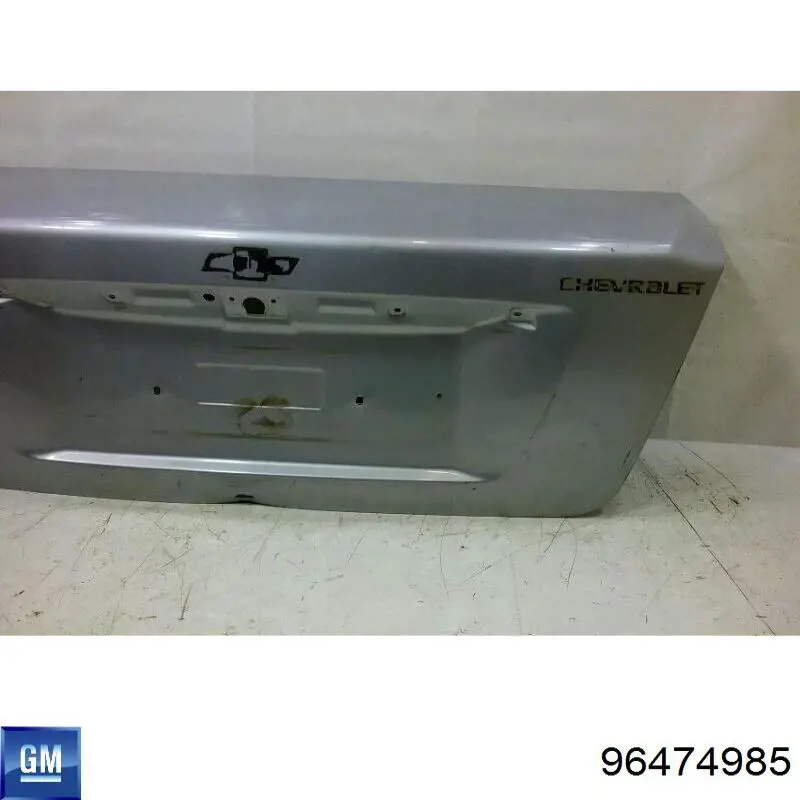 96474985 General Motors Tampa de porta-malas