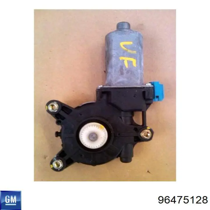96475128 General Motors Motor de acionamento de vidro da porta dianteira esquerda