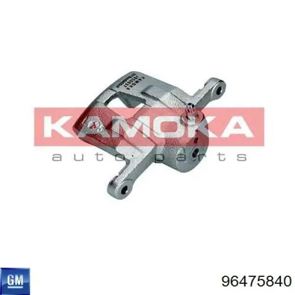Compre 96475840 General Motors Suporte do freio traseiro esquerdo