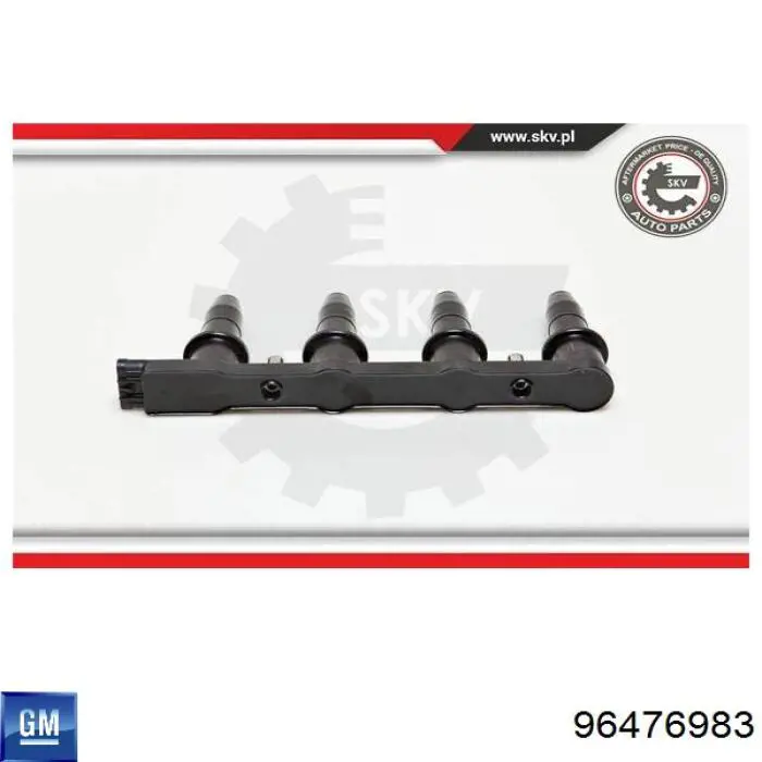 96476983 General Motors Bobina de ignição