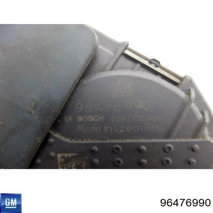 Válvula de borboleta montada General Motors 96476990 preço, a partir de 307,85 USD