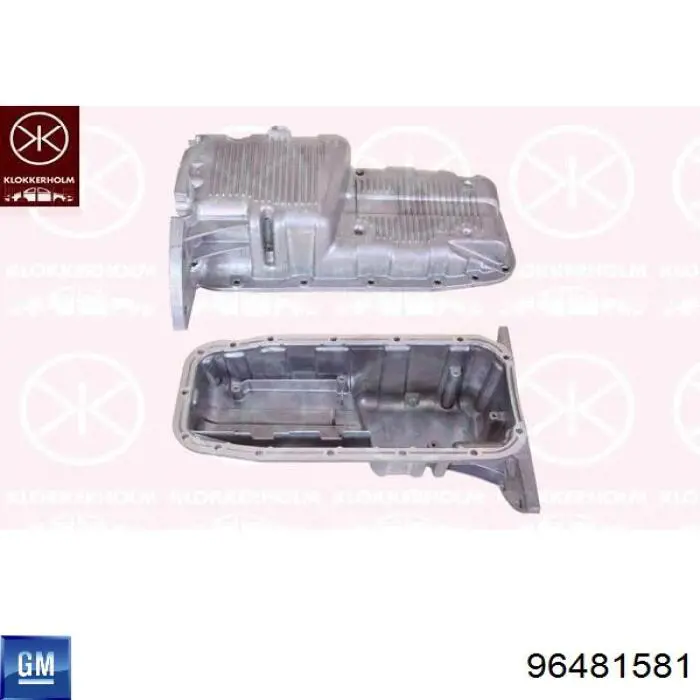 Panela de óleo de cárter do motor General Motors 96481581 preço, a partir de 54,27 USD