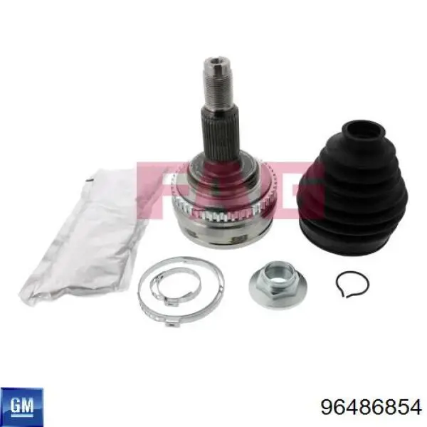 Junta homocinética externa dianteira General Motors 96486854 preço, a partir de 52,06 USD