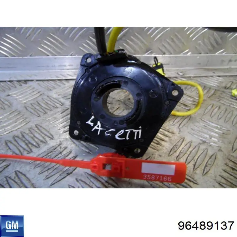 96387578 General Motors Anel AIRBAG de contato, cabo plano do volante