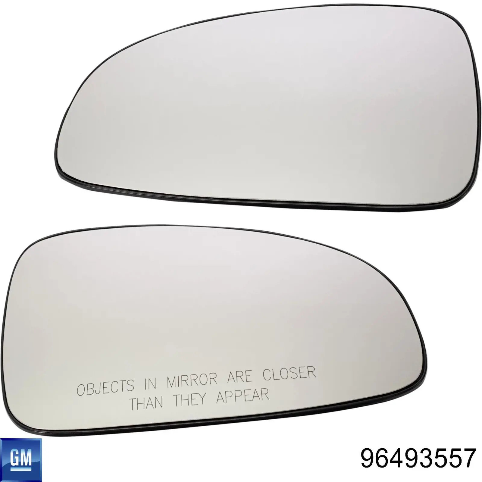 Elemento espelhado do espelho de retrovisão esquerdo General Motors P96493558 preço, a partir de 13,87 USD