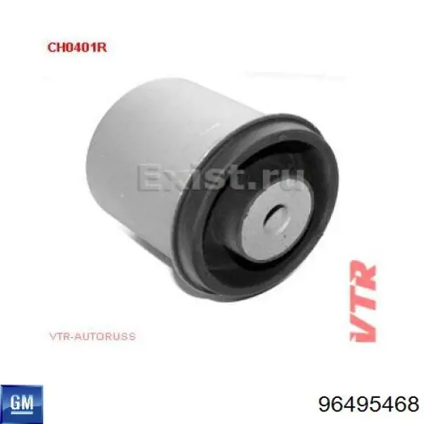 96495468 General Motors Bloco silencioso de viga traseira (de plataforma veicular)