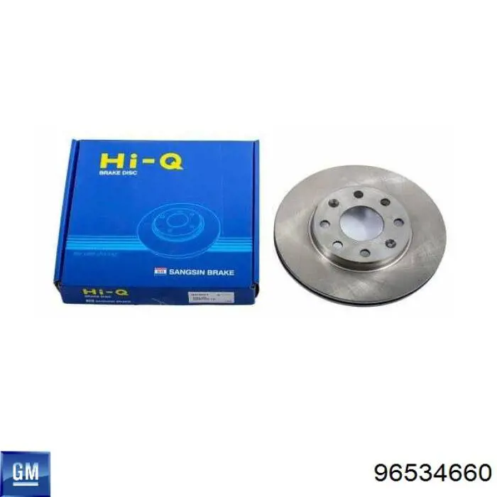96534660 General Motors Disco do freio dianteiro