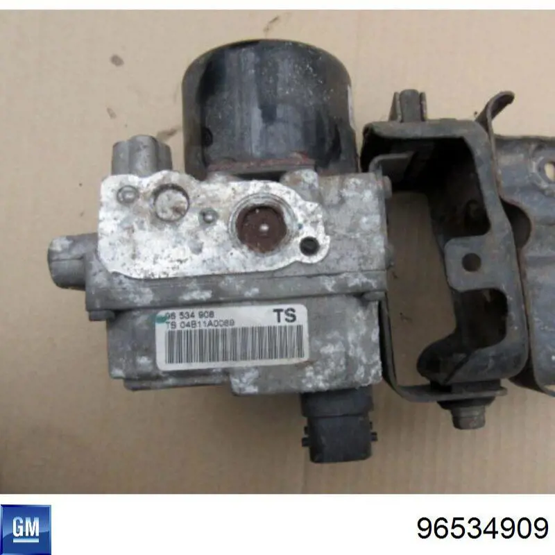 96534909 General Motors Unidade hidráulico de controlo ABS