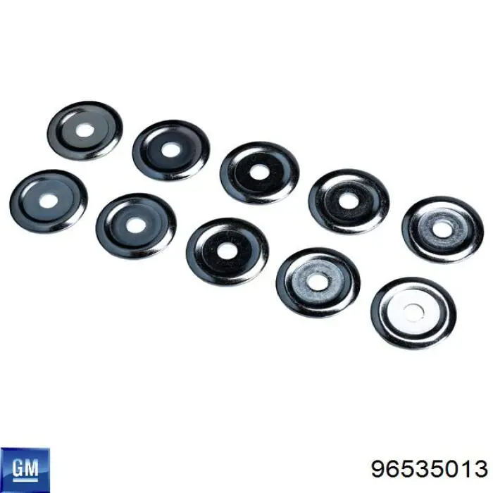 Compre 96535013 General Motors Arruela de bucha da haste de amortecedor dianteiro