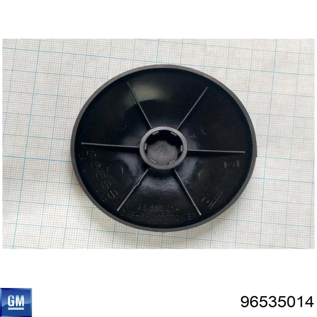 Compre 96535014 Opel Tampa de suporte do amortecedor dianteiro