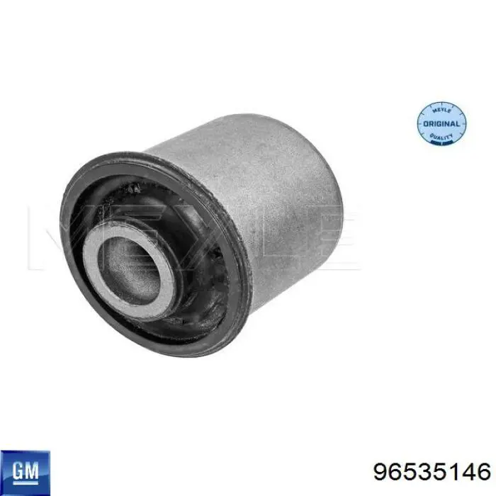 Compre 96535146 General Motors Bloco silencioso de viga traseira (de plataforma veicular)