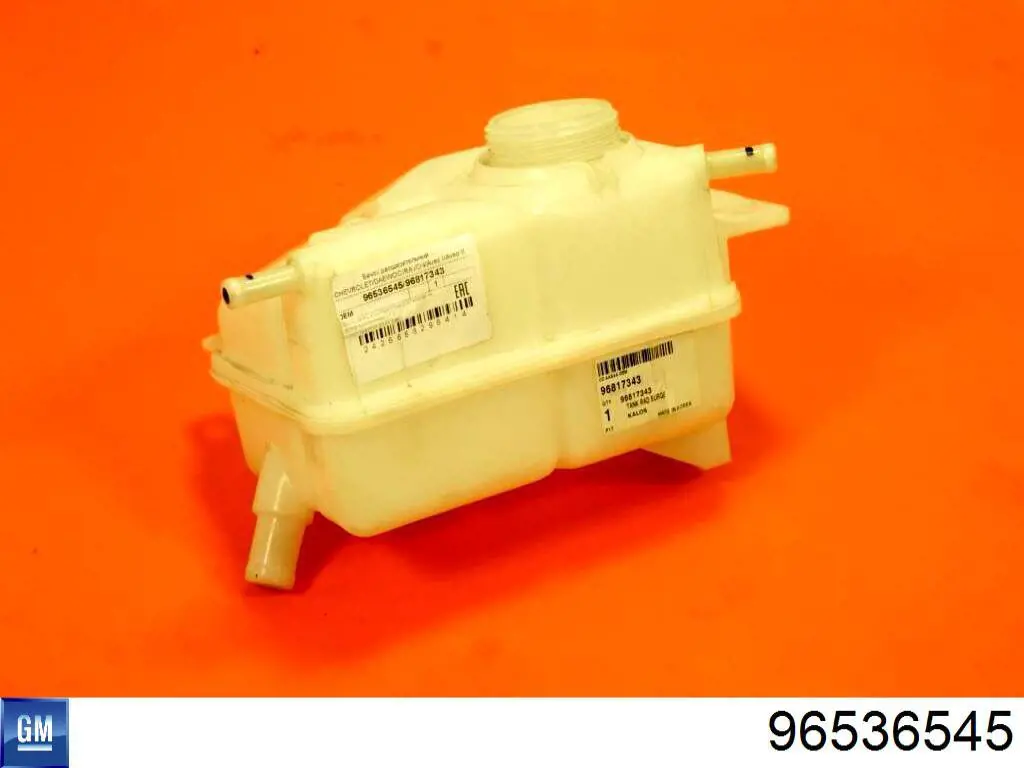 Compre 96536545 General Motors Tanque de expansão do sistema de esfriamento