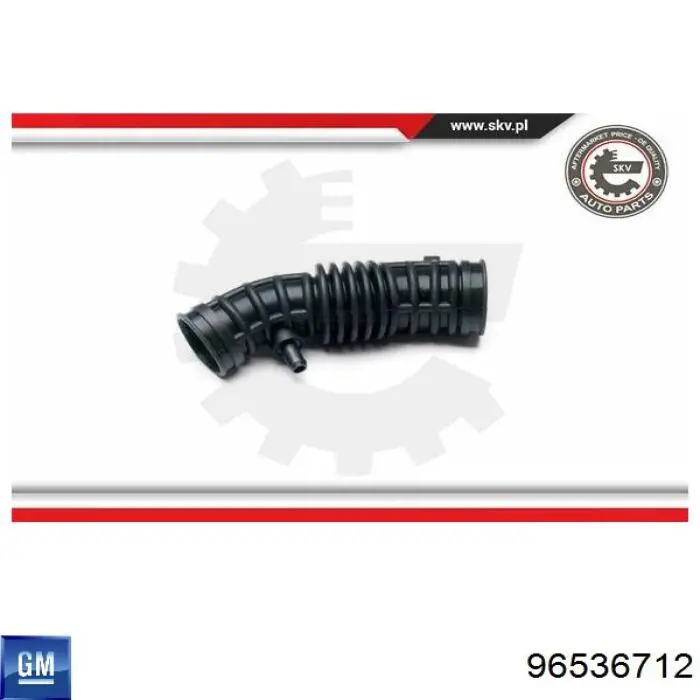 Compre 96536712 General Motors Cano derivado de ar, saída de filtro de ar