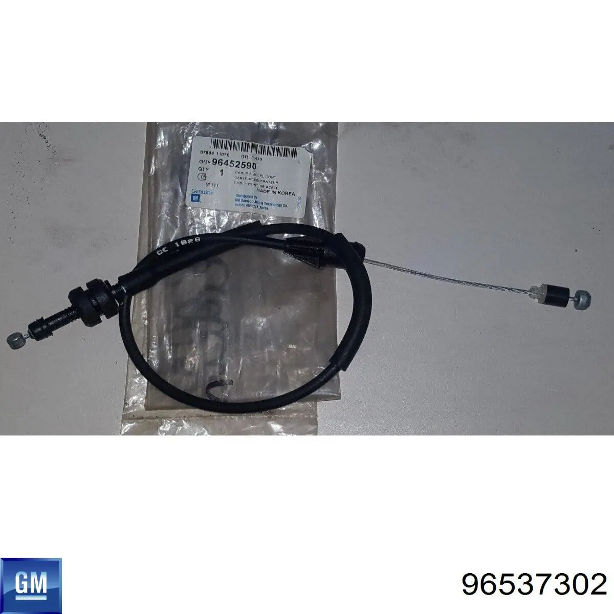 Cabo/pedal de gás (de acelerador) para Chevrolet Aveo II T250, T255