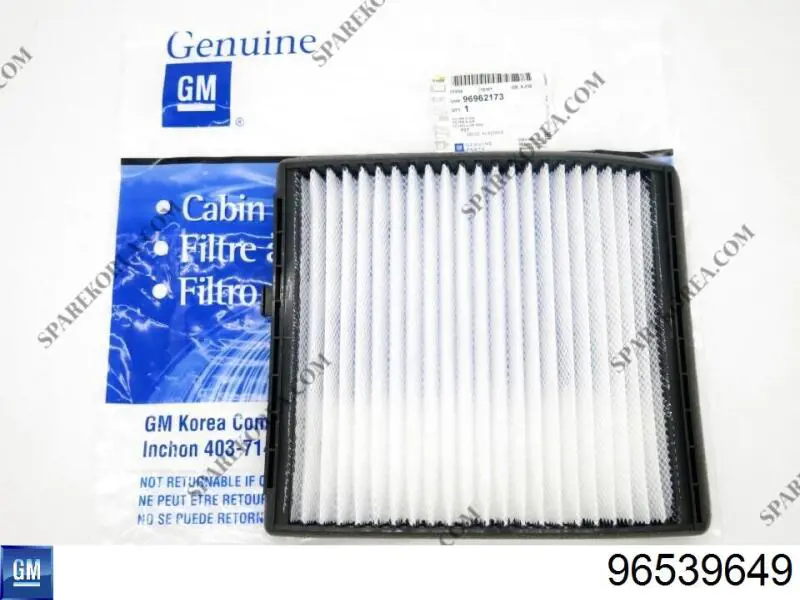Compre 96539649 General Motors Filtro de salão