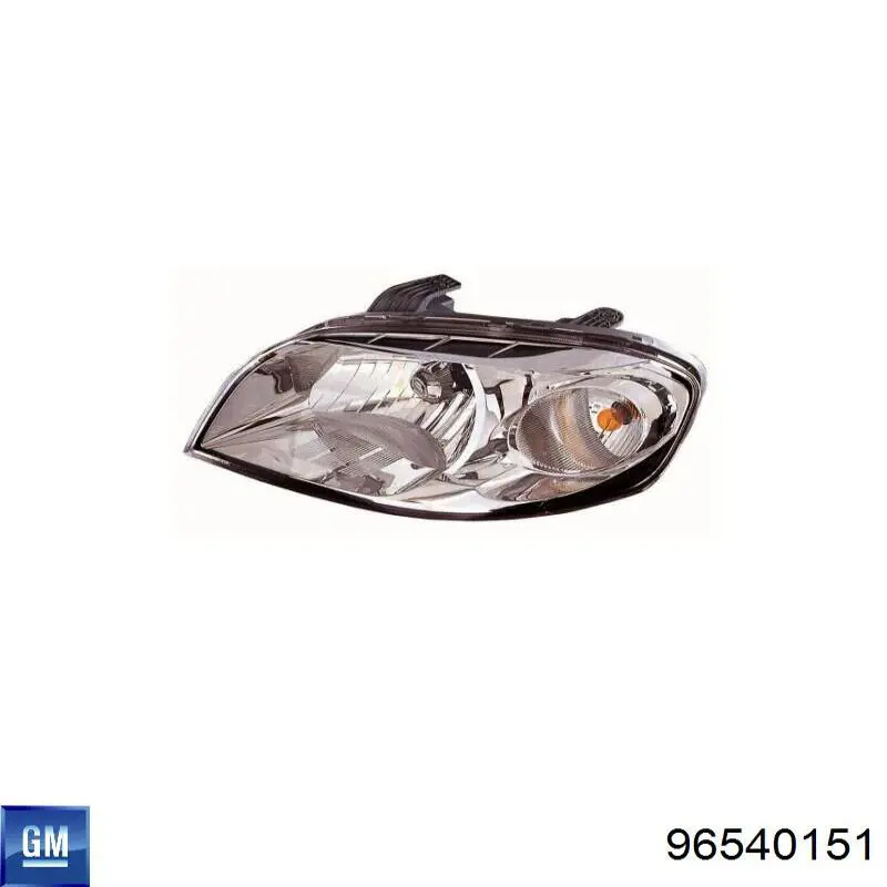96540151 General Motors Luz esquerda