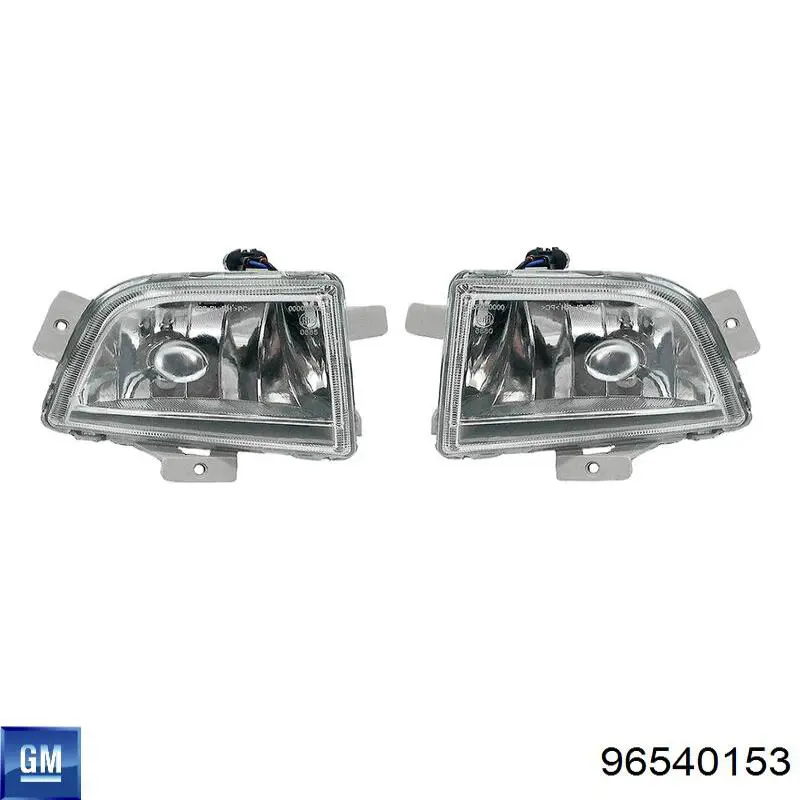 Luzes de nevoeiro esquerdas General Motors 96540153 preço, a partir de 24,19 USD