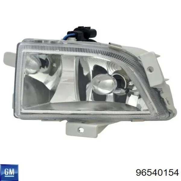 96540154 General Motors Luzes de nevoeiro direitas