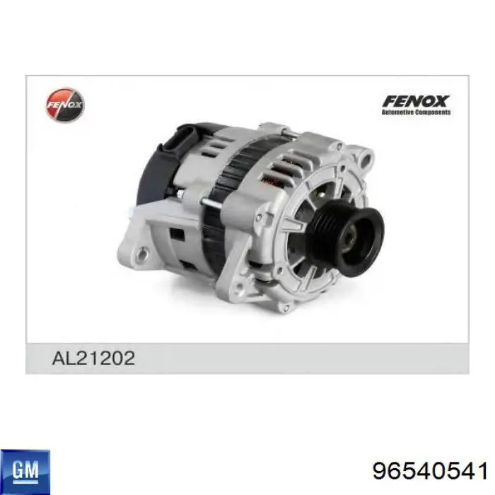 96540541 General Motors Gerador