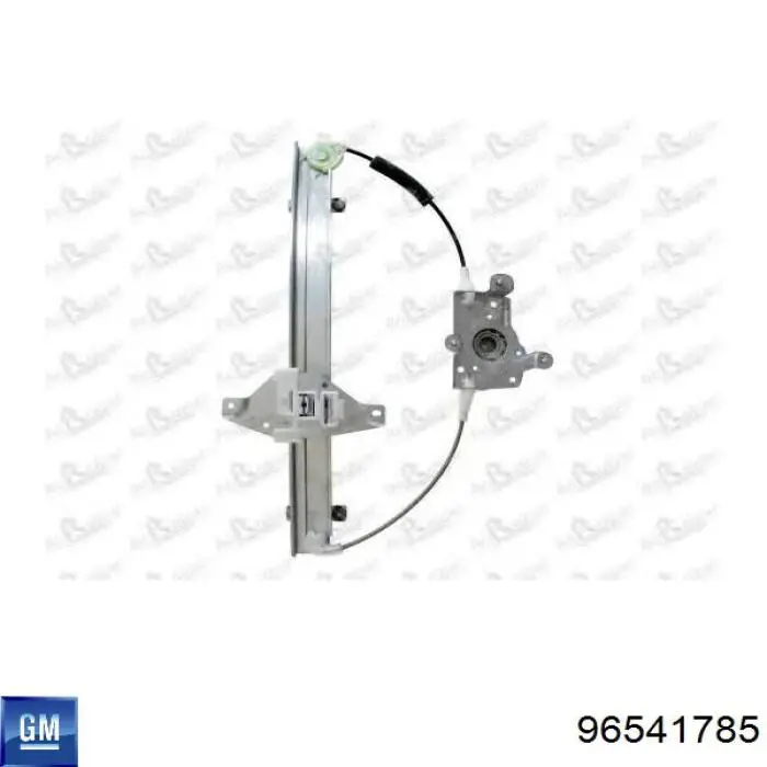 Mecanismo de acionamento de vidro da porta traseira esquerda General Motors 96541785 preço, a partir de 40,73 USD