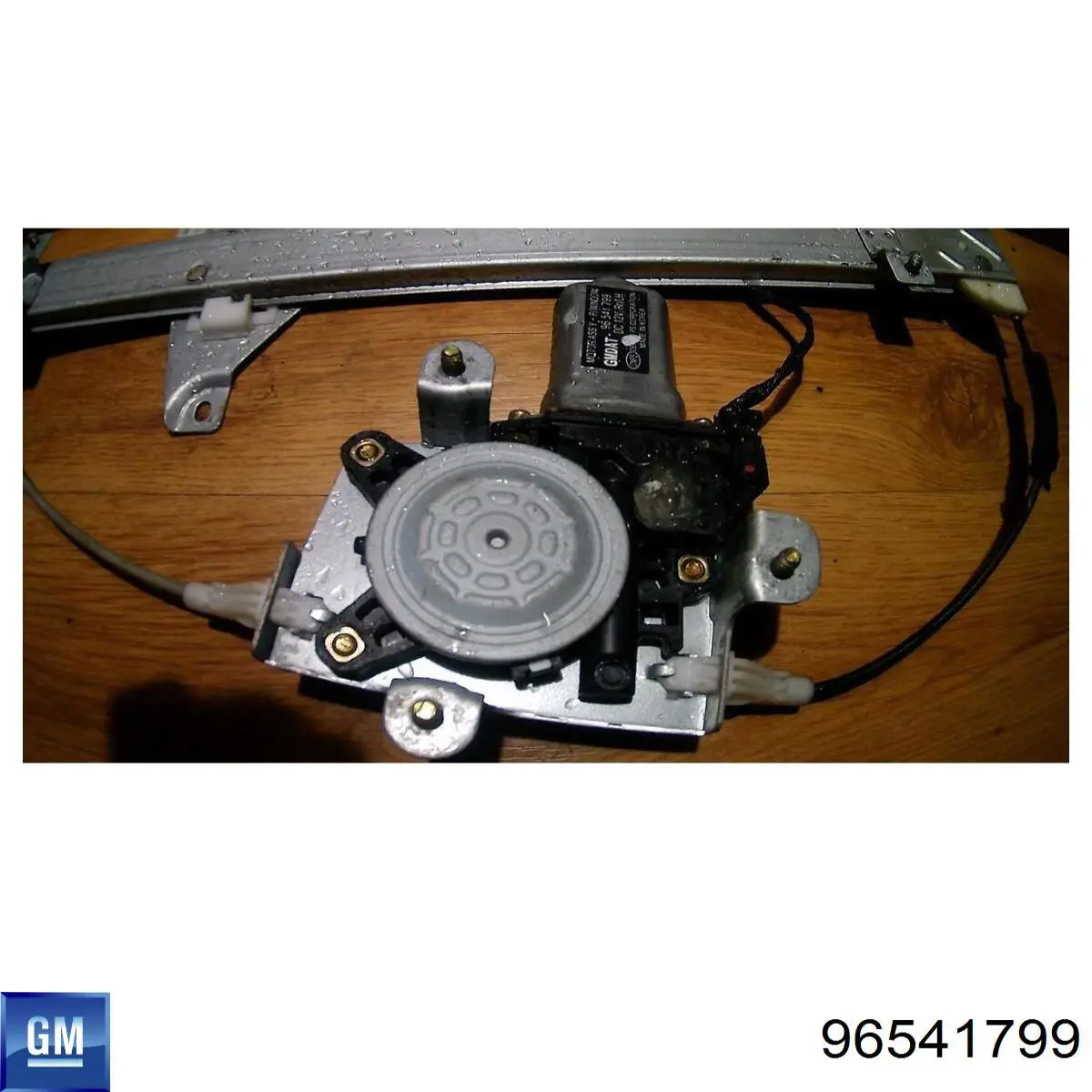 96541799 General Motors Motor de acionamento de vidro da porta traseira esquerda
