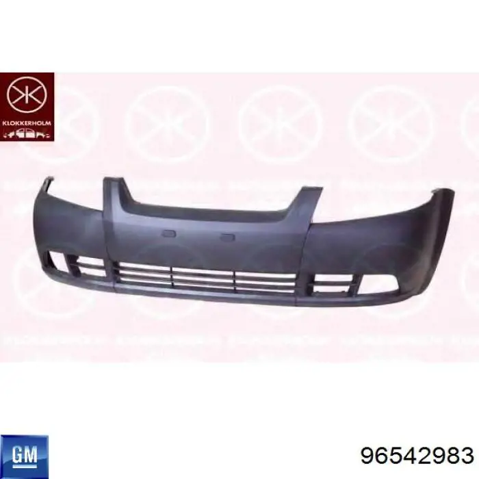 96542983 General Motors Pára-choque dianteiro