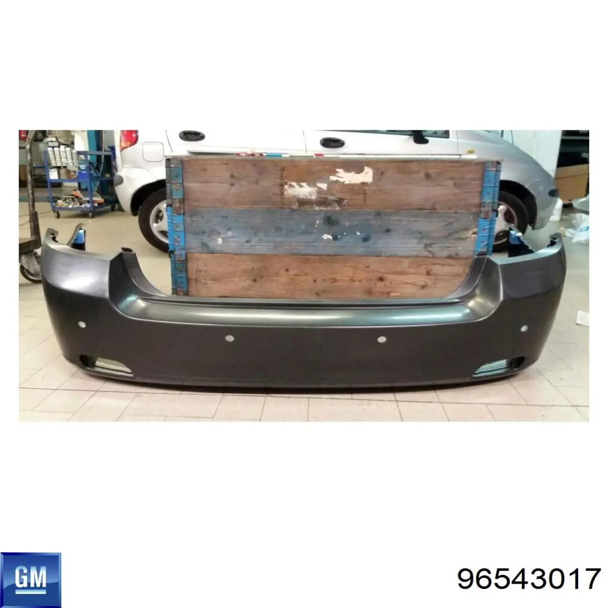 96543017 General Motors Pára-choque traseiro