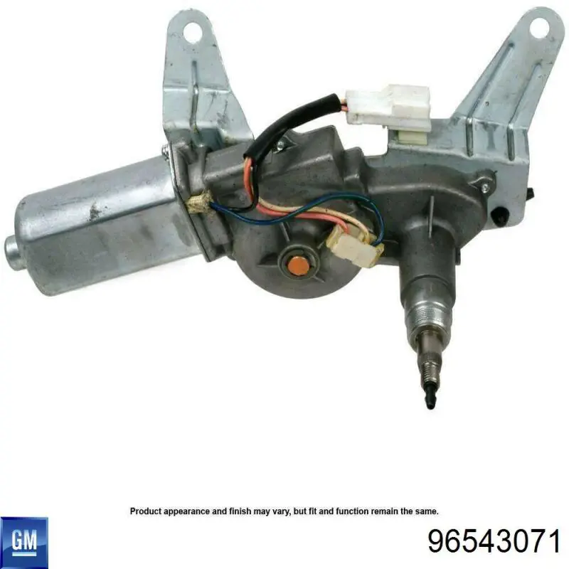 96543071 General Motors Motor de limpador pára-brisas de vidro traseiro