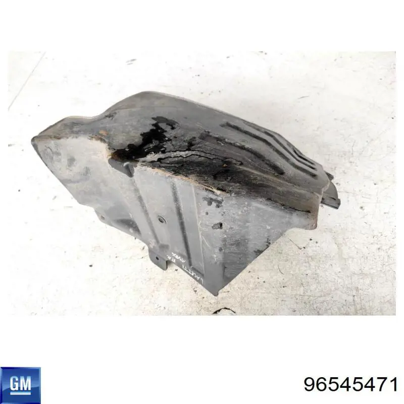 96545471 General Motors Proteção de motor esquerdo