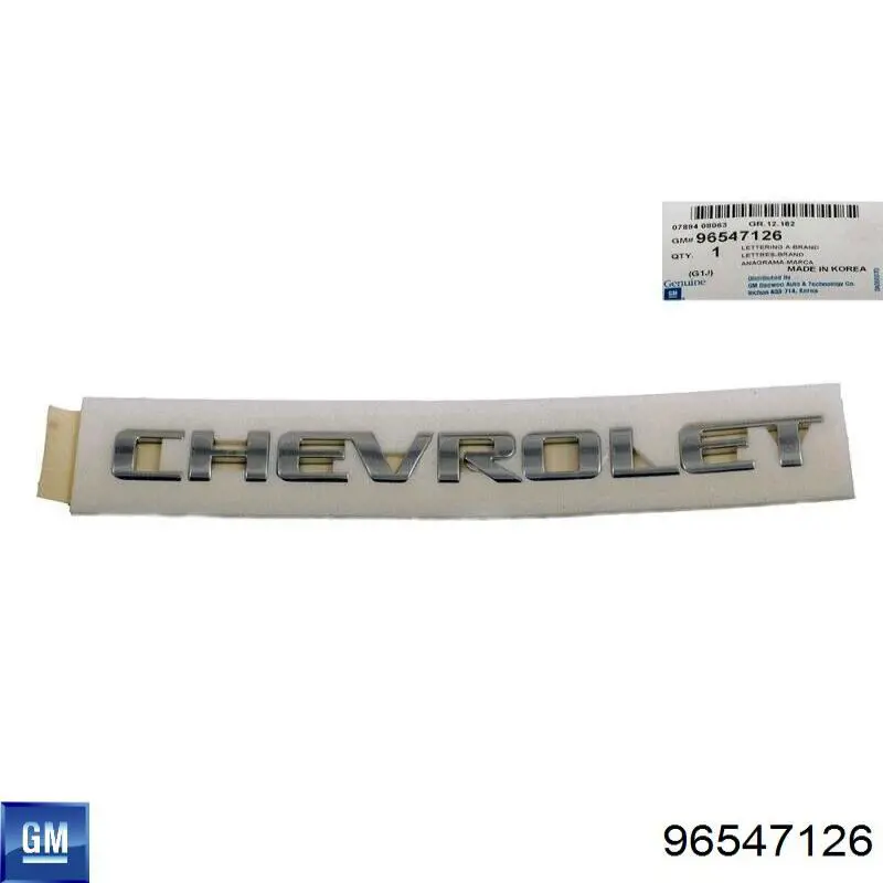 Emblema de tampa de porta-malas (emblema de firma) Chevrolet Lacetti  J200