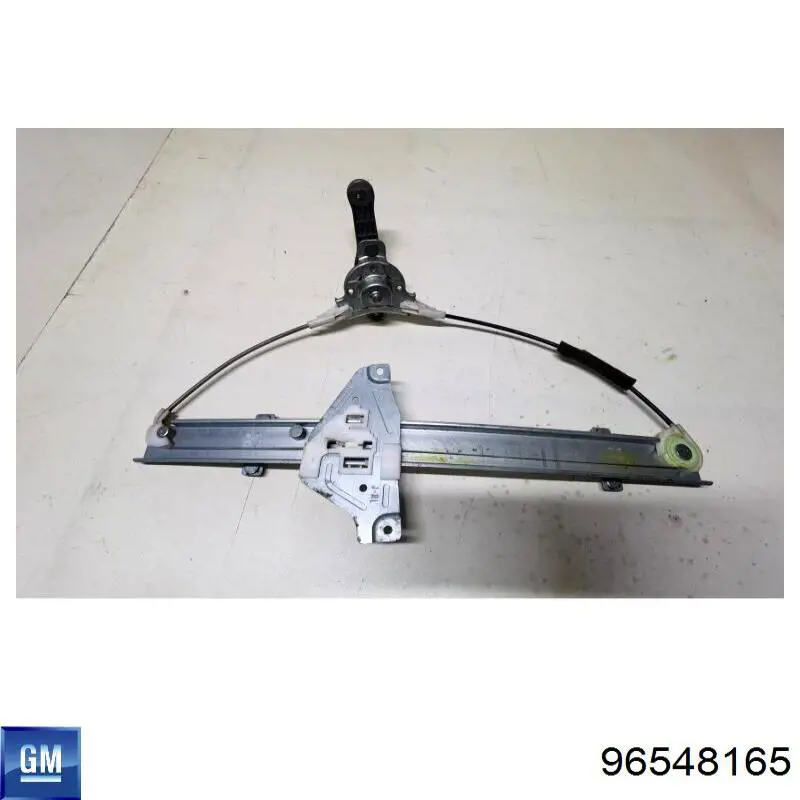 Mecanismo de acionamento de vidro da porta traseira esquerda General Motors 96548165 preço, a partir de 45,97 USD