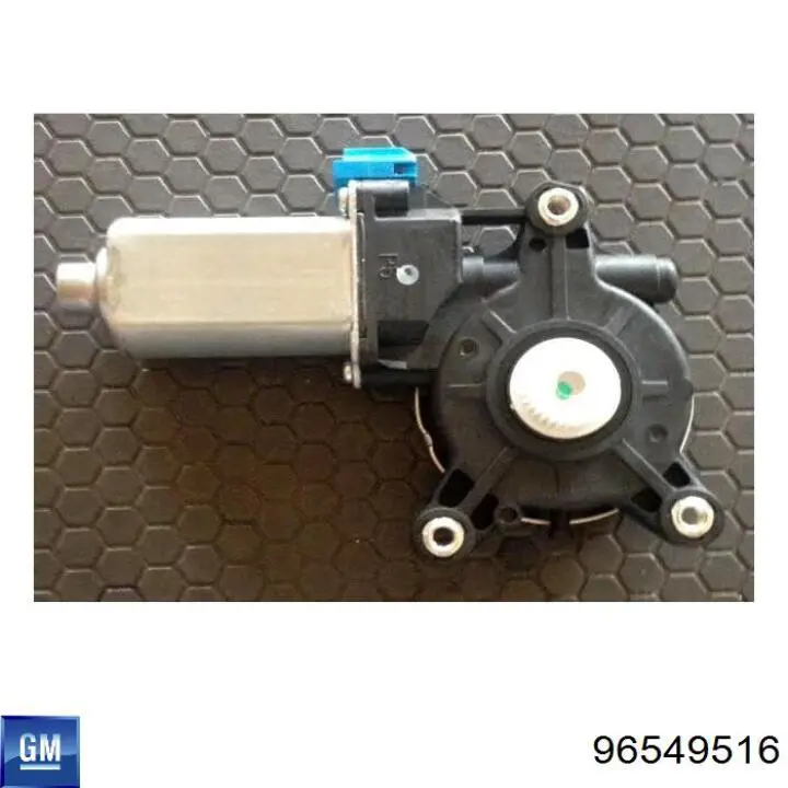 96549516 General Motors Motor de acionamento de vidro da porta dianteira esquerda