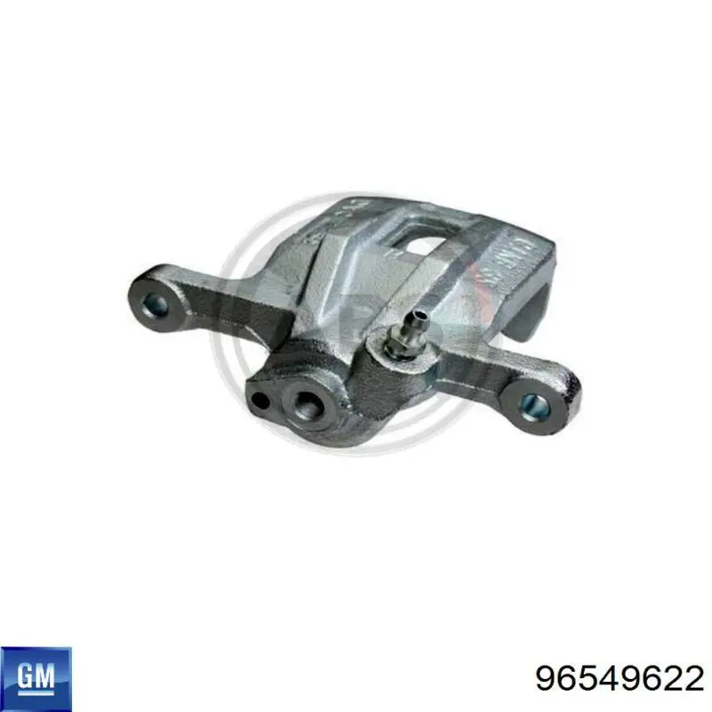 Compre 96549622 General Motors Suporte do freio traseiro esquerdo