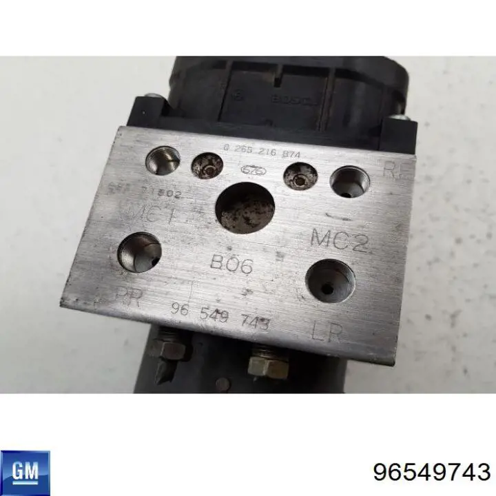 265216874 General Motors Unidade hidráulico de controlo ABS