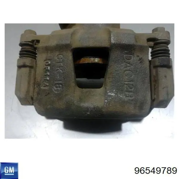 96549789 General Motors Suporte do freio dianteiro direito