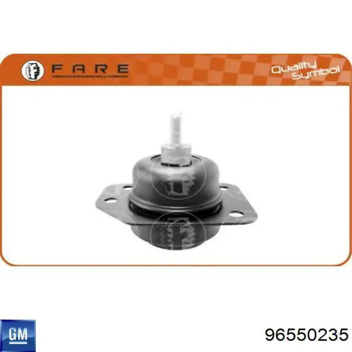 96550235 General Motors Coxim (suporte) direito de motor