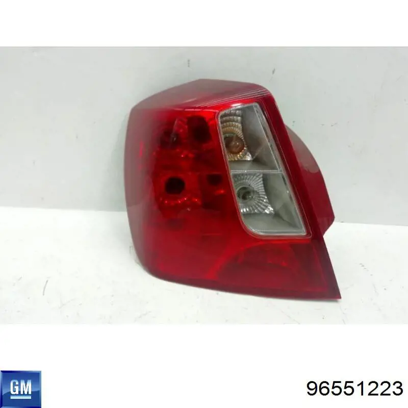 96551223 General Motors Lanterna traseira esquerda