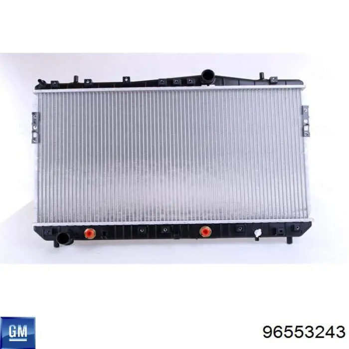 Radiador de esfriamento de motor General Motors 96553243 preço, a partir de 66,98 USD