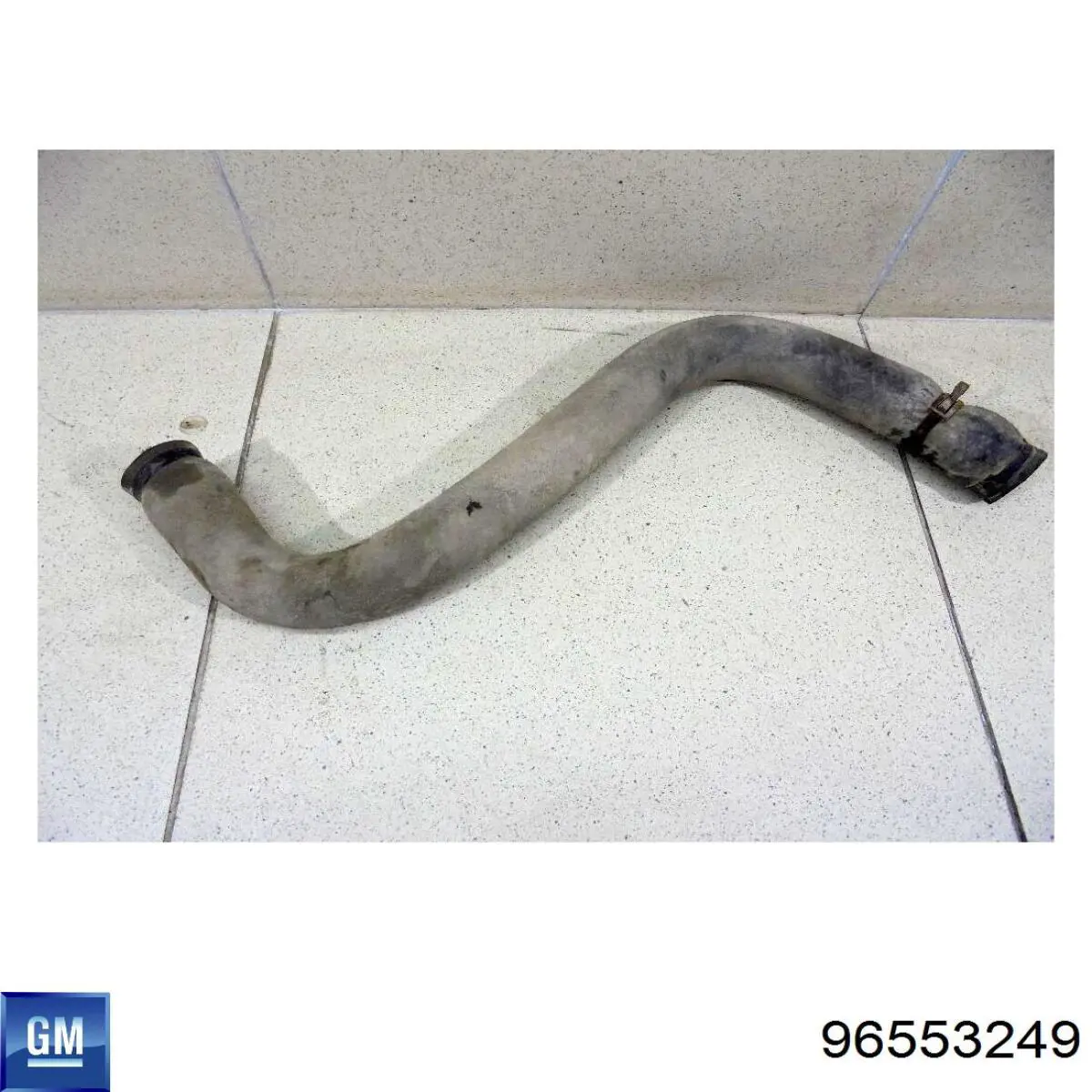 96553249 General Motors Mangueira (cano derivado) inferior do radiador de esfriamento