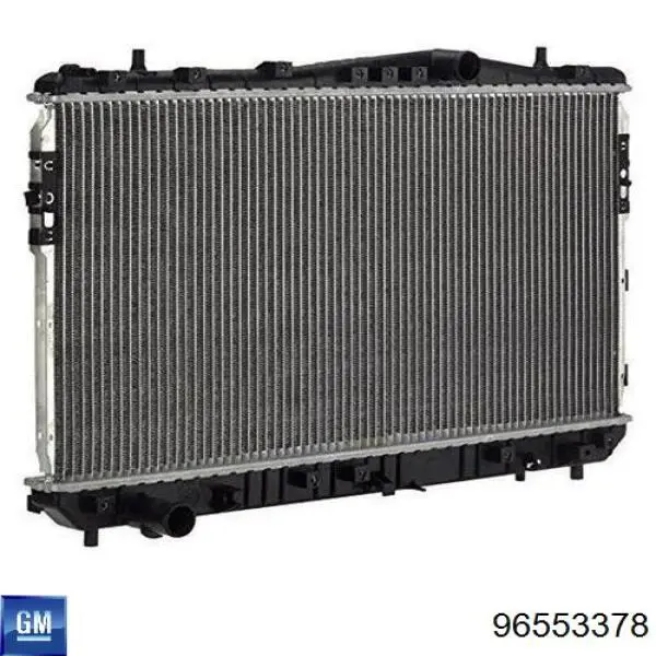 Radiador de esfriamento de motor General Motors 96553378 preço, a partir de 104,30 USD