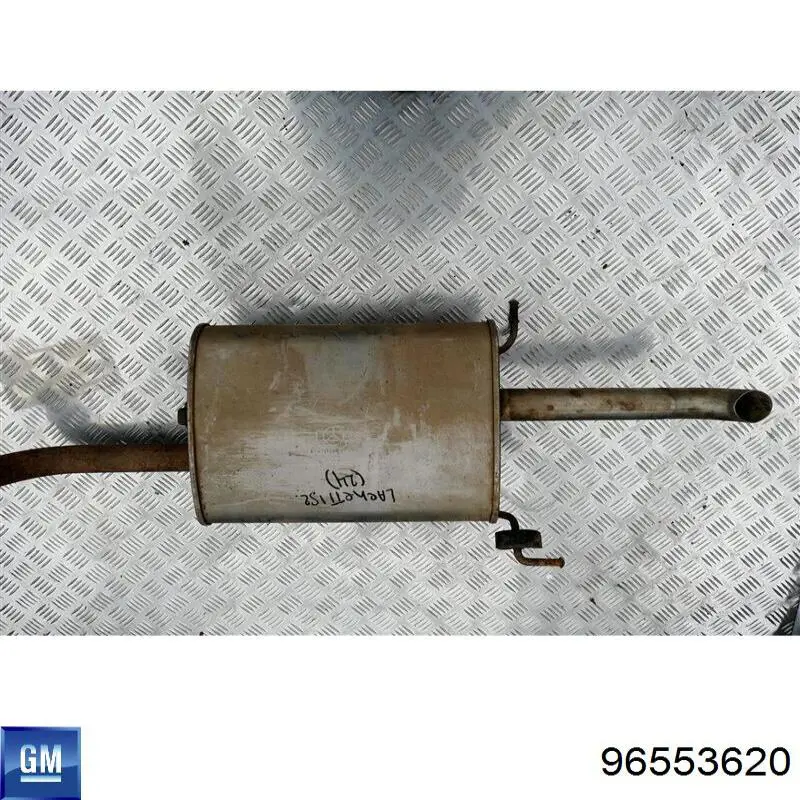 Silenciador, parte traseira General Motors 96553620 preço, a partir de 104,11 USD